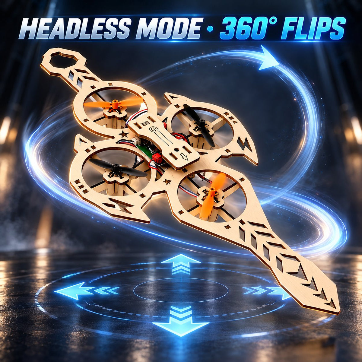 Headless mode and 360-degree flips