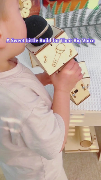 DIY Wooden Bluetooth Speaker & Microphone Kit