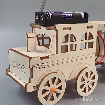 6-in-1 Wooden Construction STEM Kit