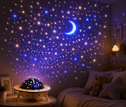 DIY Wooden Galaxy Projector Kit